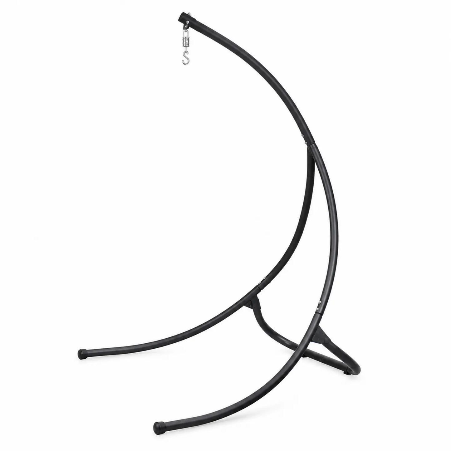 Support pour chaise suspendue en métal noir